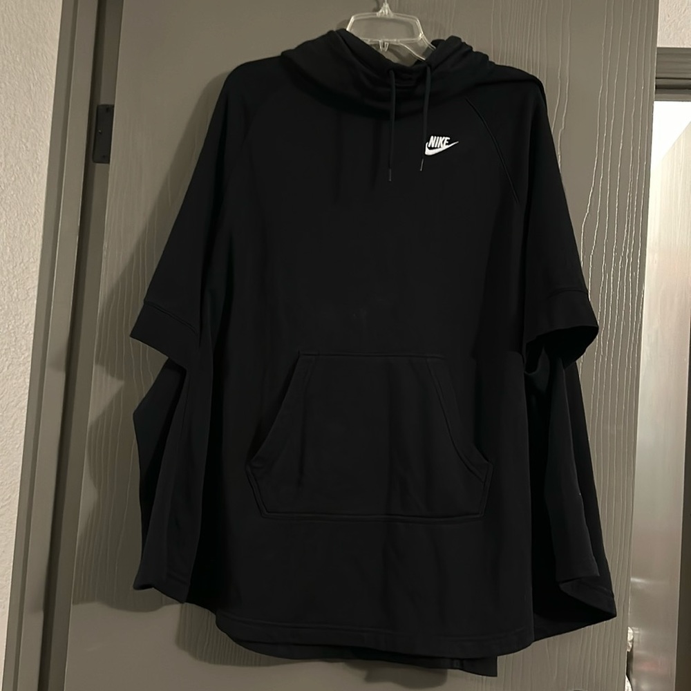 Nike poncho hoodie